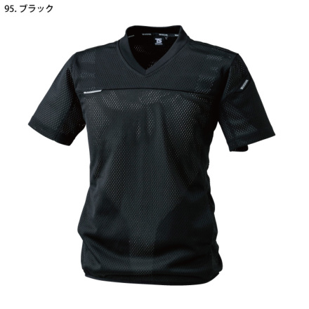 [TS Design] 871055 FLASH Vネックショートスリーブシャツ