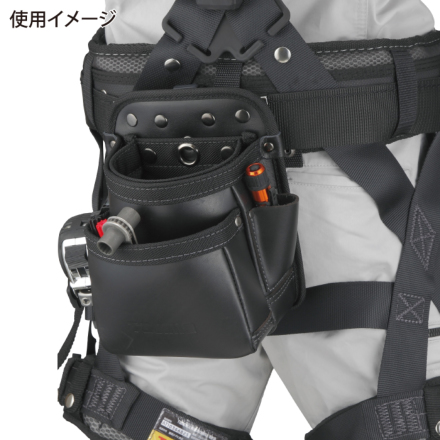 [タジマ] SFKBK-2S 着脱式腰袋K 2段(小)