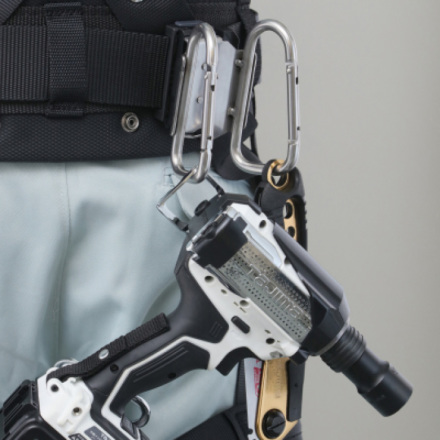 タジマ] SFKHS-CLW 着脱式工具ホルダー ステン カラビナダブル大