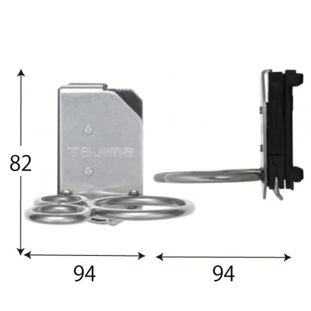 タジマ] SFKHS-H3 着脱式工具ホルダー ステン ハンマー3穴