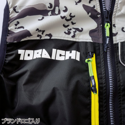 寅壱 空調服 ベスト L 空調服 寅壱 TORAICHI 1076-662 ベスト 着脱式フード 遮熱 UV