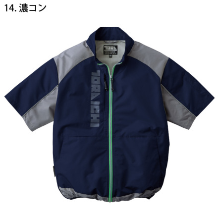 寅壱 空調服 半袖 L 寅壱] 1084-116 空調服(R) 半袖ジャケット ☆2026春夏/新商品☆
