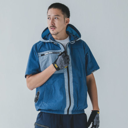 寅壱] 1085-116 空調服(R) 半袖ジャケット ☆2026春夏/新商品☆
