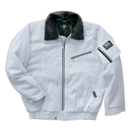 寅壱 パイロットジャンパー オリジナル刺繍 （HONDA ウィング 金・銀）入り 寅壱 パイロットジャンパー オリジナル刺繍 （HONDA ウィング 金