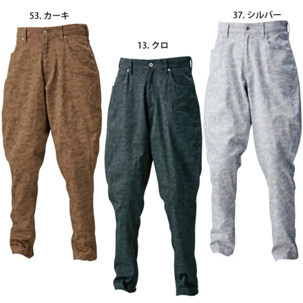 寅壱] 3610-720 迷彩柄トラスタイルパンツ|作業服・作業着や