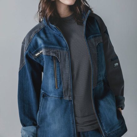 寅壱] 8992-124 デニムワークジャケット ☆2025-26秋冬/新商品☆