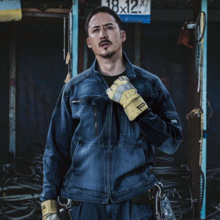 寅壱] 8992-124 デニムワークジャケット ☆2025-26秋冬/新商品☆