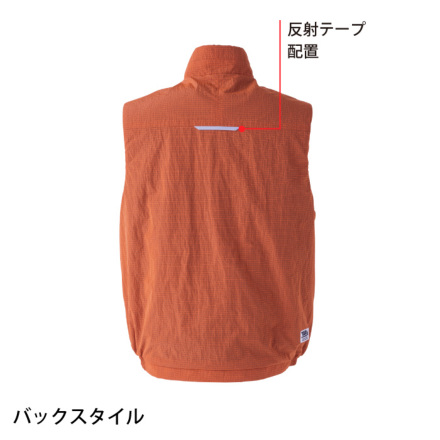 寅壱] 2590-602 ライト防寒ベスト 【大サイズ】