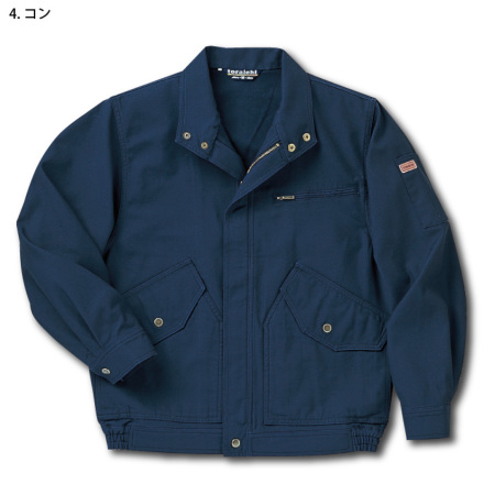 寅壱] 4442-124 長袖ブルゾン 【大サイズ】
