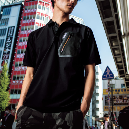 寅壱] 5974-621 半袖ポロシャツ【大サイズ】 | 作業服・作業着や