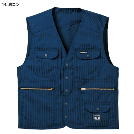 寅壱] 7160-611 ベスト 【大サイズ】