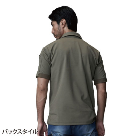 寅壱] 5880-621 半袖ポロシャツ 【特大サイズ】