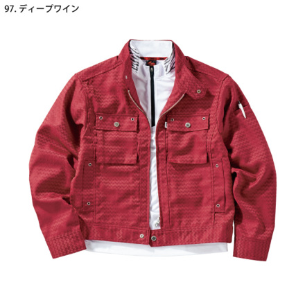 寅壱] 7260-554 ライダースジャケット 【特大サイズ】