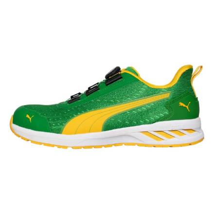 プーマ安全靴#64.209 28.0cmフロントコート　グリーンロー 安全靴 フロントコート ローカット グリーン 28.0cm PUMA(プーマ