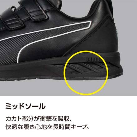 PUMA] ライダー2.1 ロー フック＆ループ 安全靴