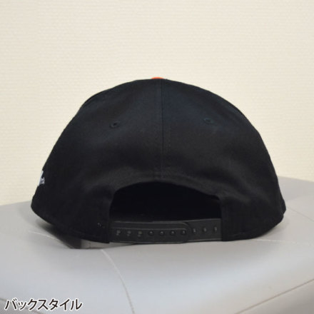 VILLAGE WORKer(s)] NEW ERA 鎌倉 キャップ BLACK×ORENGE