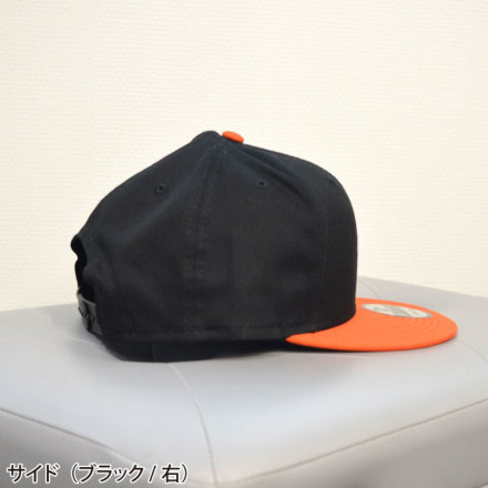 VILLAGE WORKer(s)] NEW ERA 鎌倉 キャップ BLACK×ORENGE