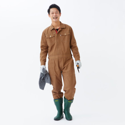 ヤマタカ [ROUND HOUSE] RH3002 カバーオール・つなぎ服